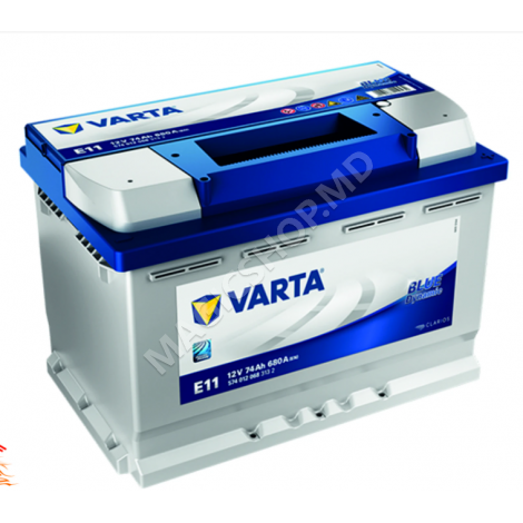 Acumulator АКБ VARTA 74 Ah Blue Dyn. (E11)